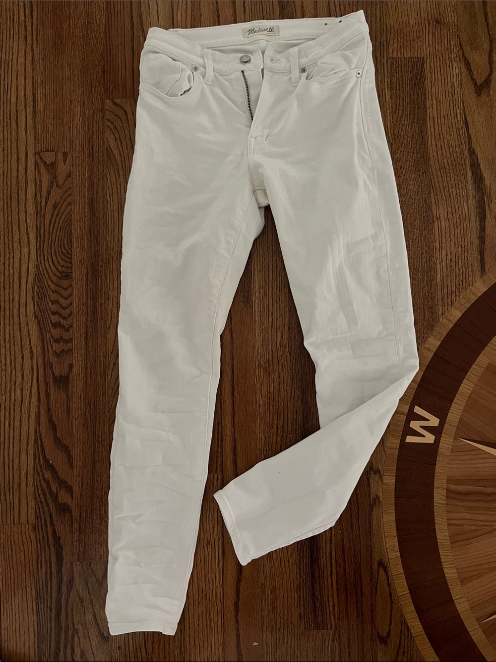 Madewell White Women’s Skinny Jeans